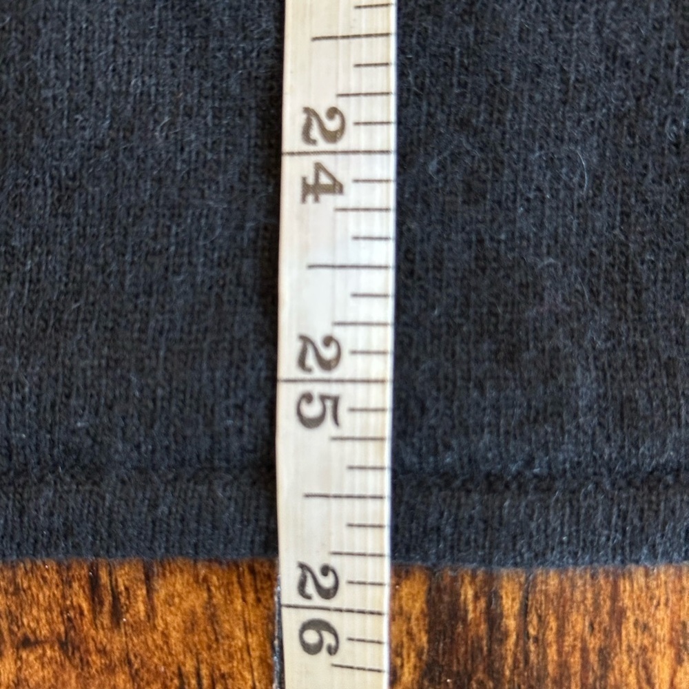 Madewell | Black Mock Neck Wool Blend Sweater, Size L - Picture 7 of 7